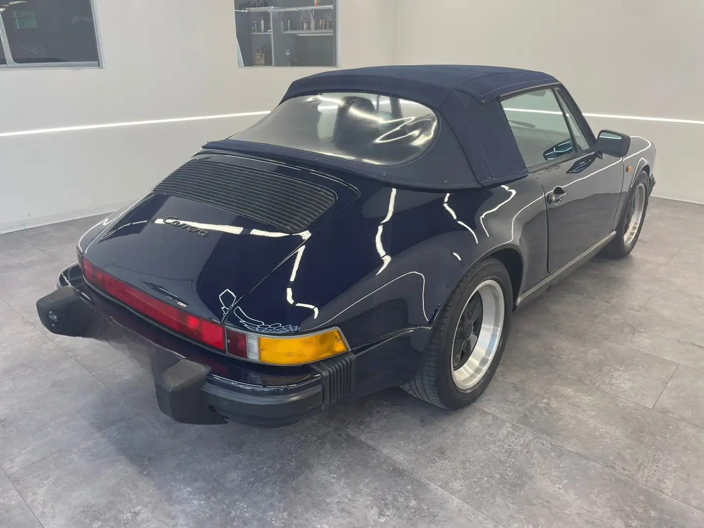 Porsche 930 911 Cabrio 3.2 Carrera Modrá - 2