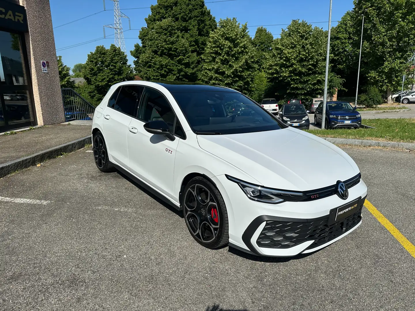 Volkswagen Golf GTI 8.5 2.0 TSI 265 CV DSG PERFORMANCE TETTO - IN CASA Bianco - 2