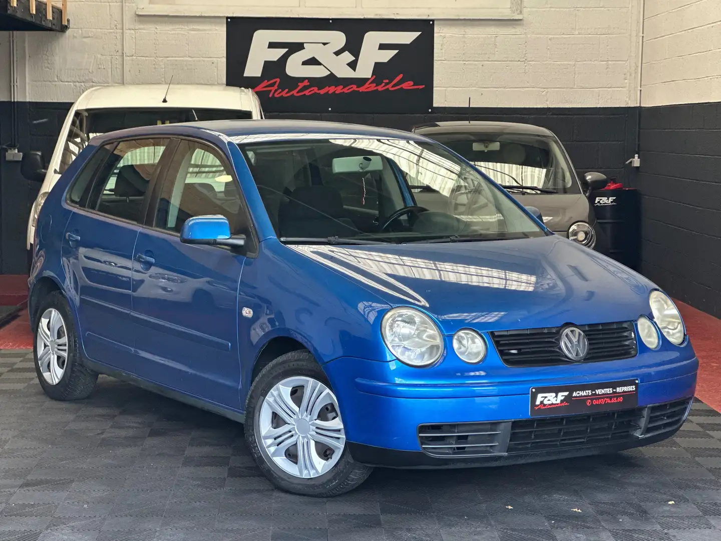 Volkswagen Polo Polo 1.4 TDi Highline Azul - 2