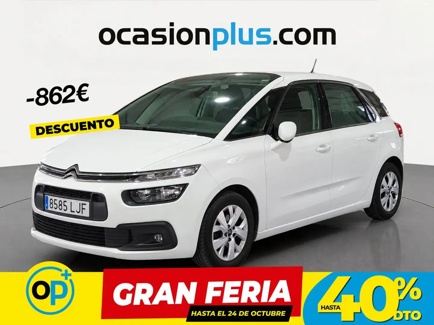 Citroen C4 Spacetourer 1.2 PureTech EAT8 Live 130 Blanco - 1