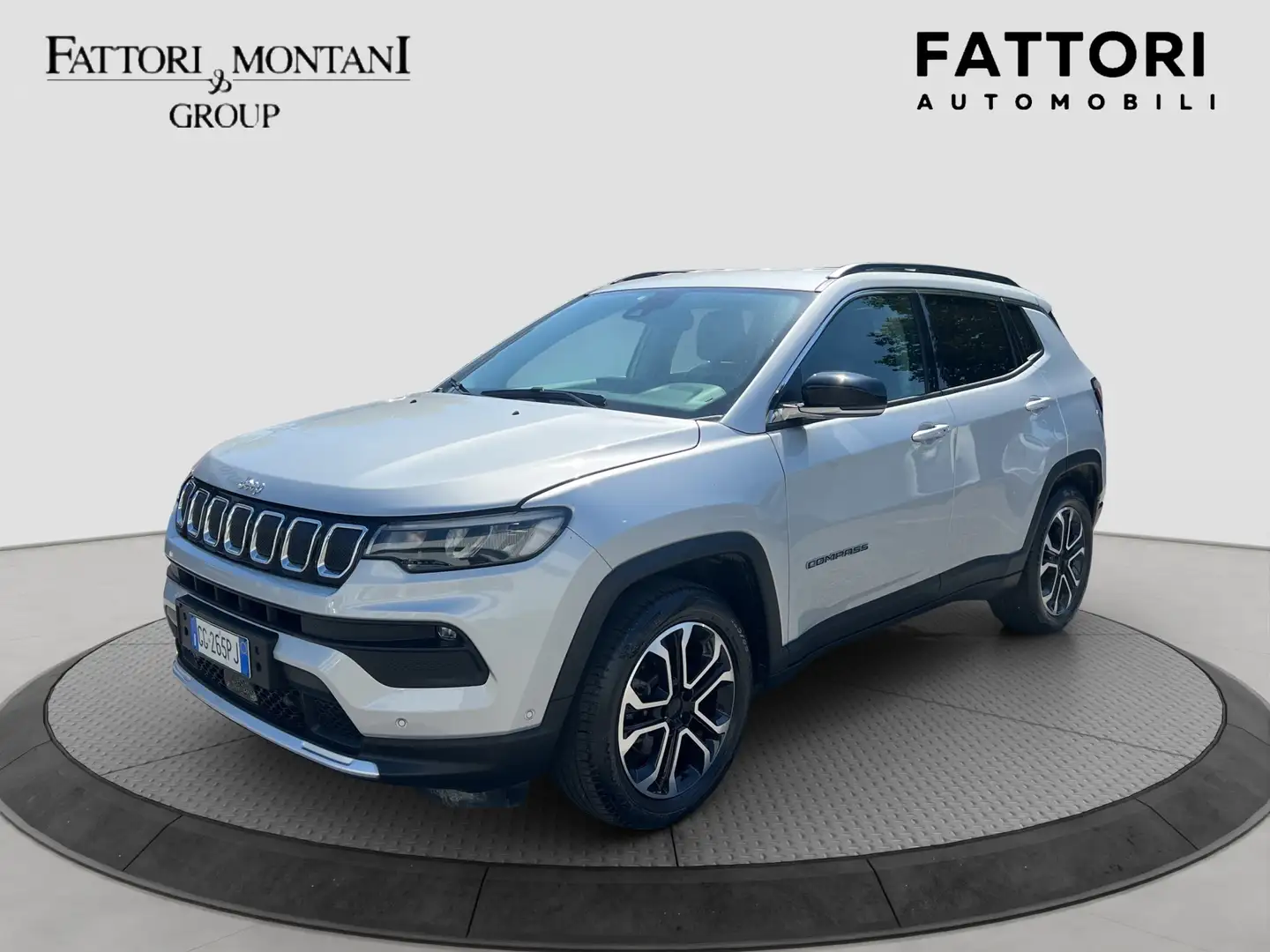 Jeep Compass Compass 1.6 mjt Limited 2wd 130cv Argento - 2