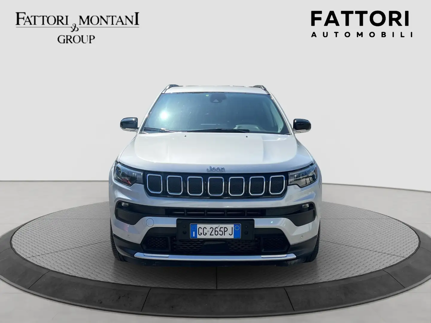 Jeep Compass Compass 1.6 mjt Limited 2wd 130cv Argento - 1