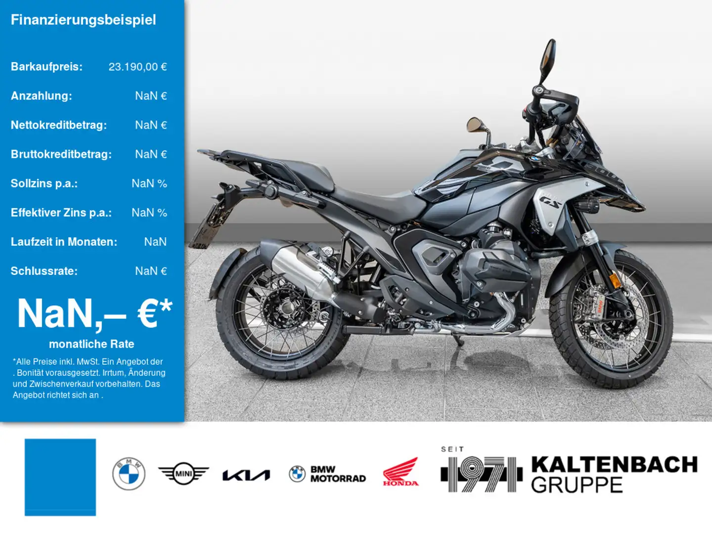 BMW R 1300 GS Triple Black STYLE TRIPLE BLACK ACC Fekete - 1