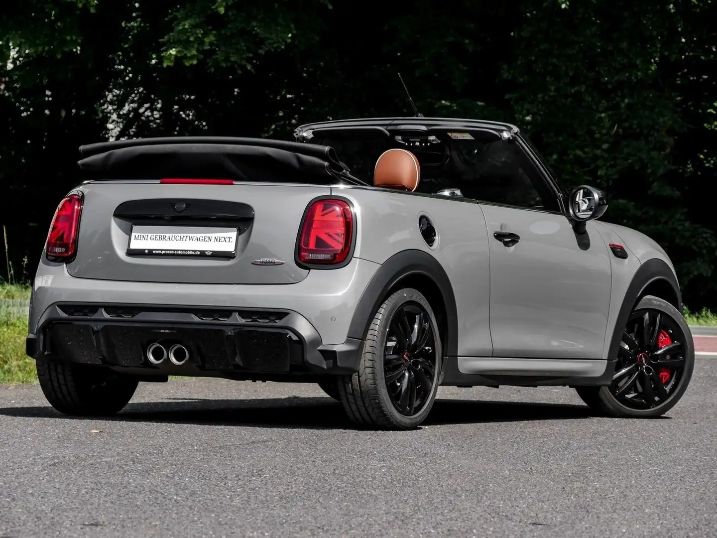 MINI John Cooper Works Cabrio John Cooper Works JCW TRIM+ACC+H/K+HuD+DA+KAMERA Gris - 2