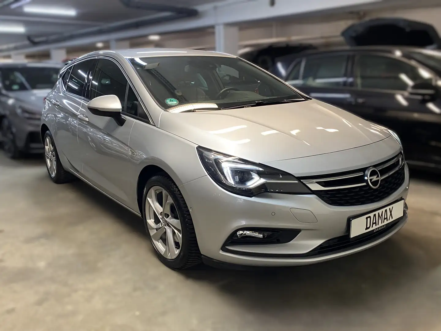 Opel Astra Dynamic*LED*NAVI*LEDER*TOTWI*KAMERA Grau - 2