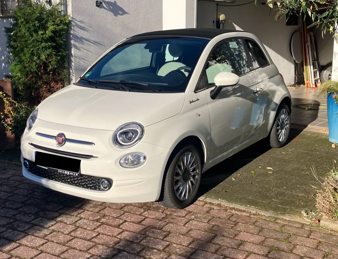 Fiat 500C 500 C 1.0 GSE Hybrid Dolcevita Weiß - 1