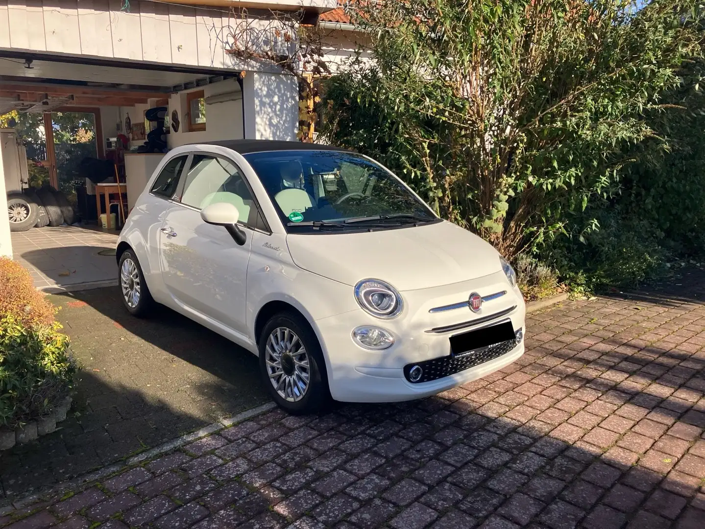 Fiat 500C 500 C 1.0 GSE Hybrid Dolcevita Weiß - 2