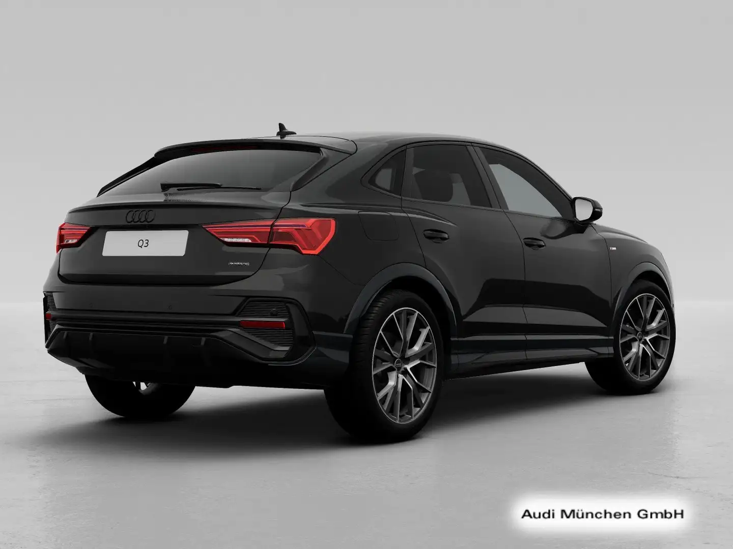 Audi Q3 Sportback 2.0 tdi Identity Black quattro 193cv Nero - 2