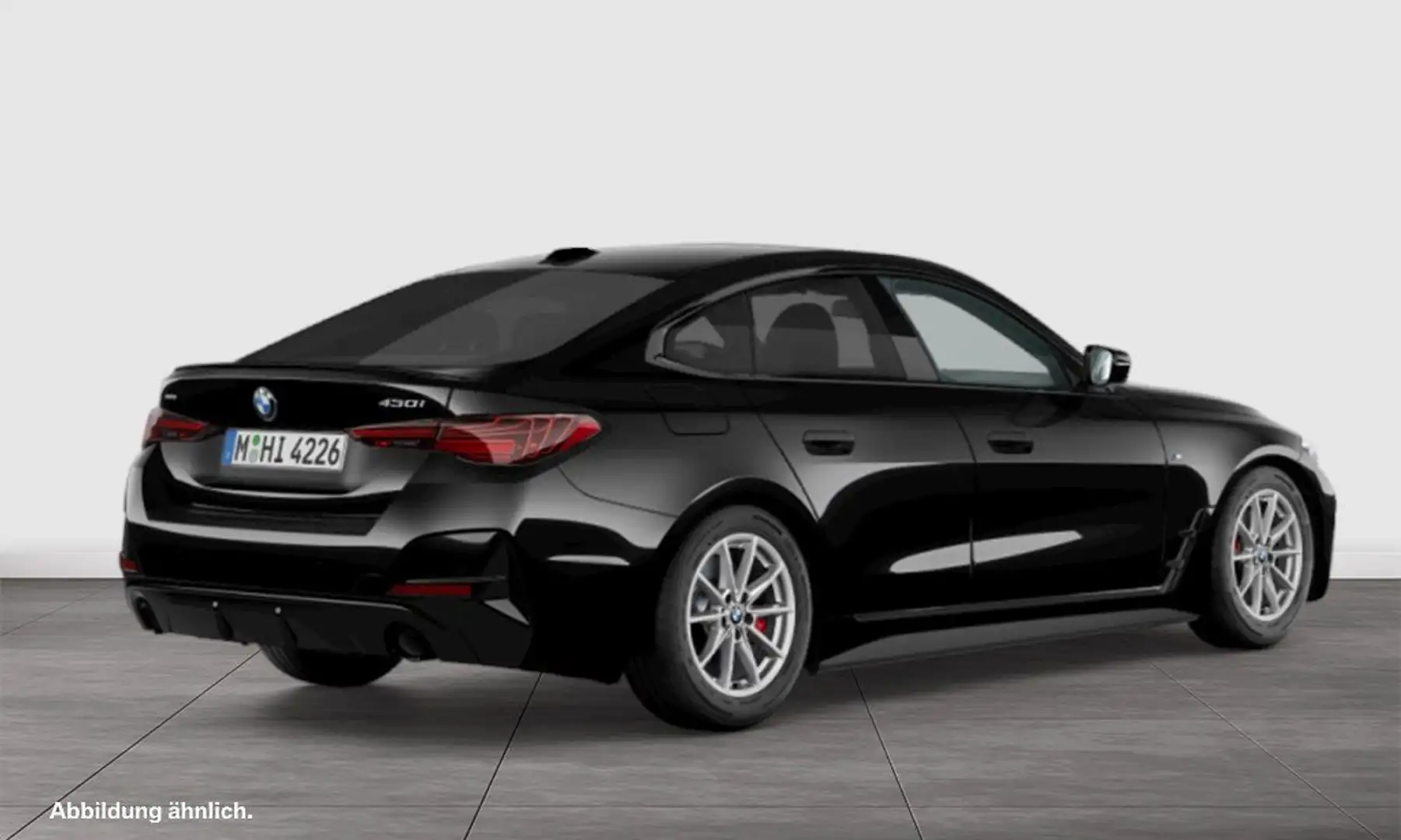 BMW 430 i xDrive Gran Coupé M Sport ACC 360°KAM RFK Schwarz - 2