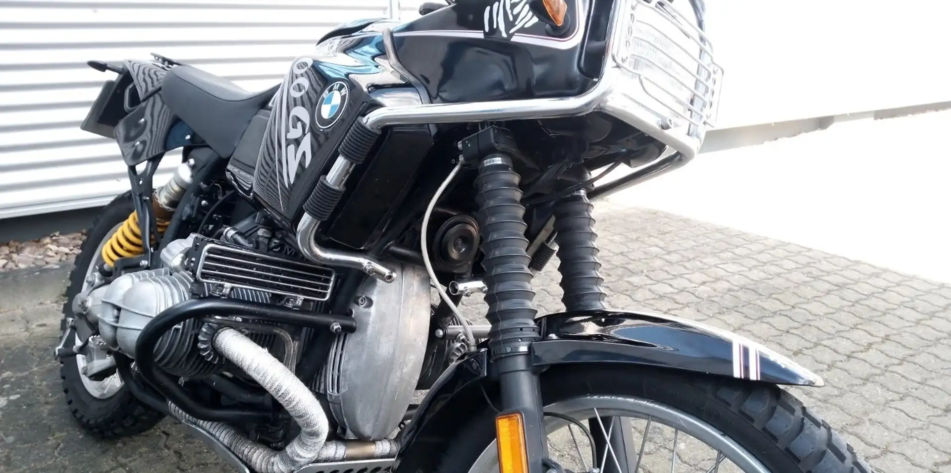 BMW R 100 GS Scrambler Negro - 1
