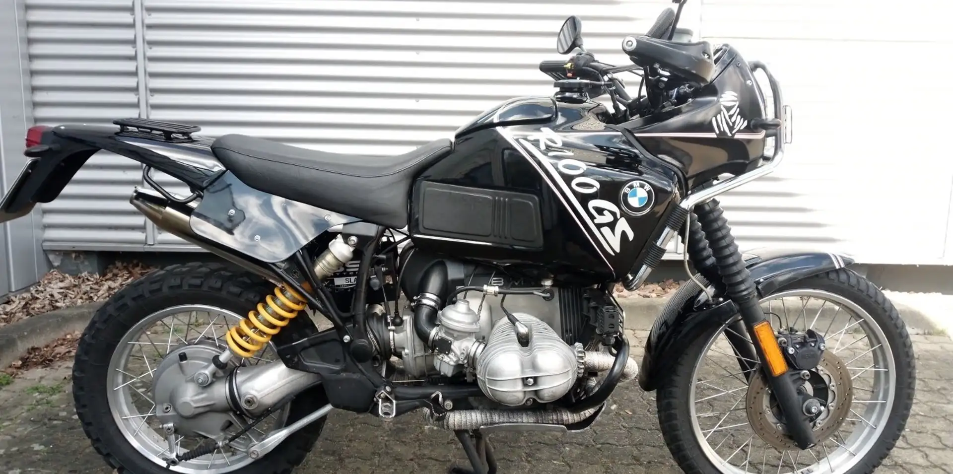 BMW R 100 GS Scrambler Negro - 2