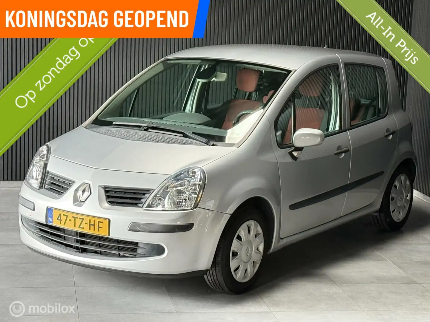 Renault Modus 1.6-16V Air|AIRCO|AUTOMAAT|NAP| Grey - 1