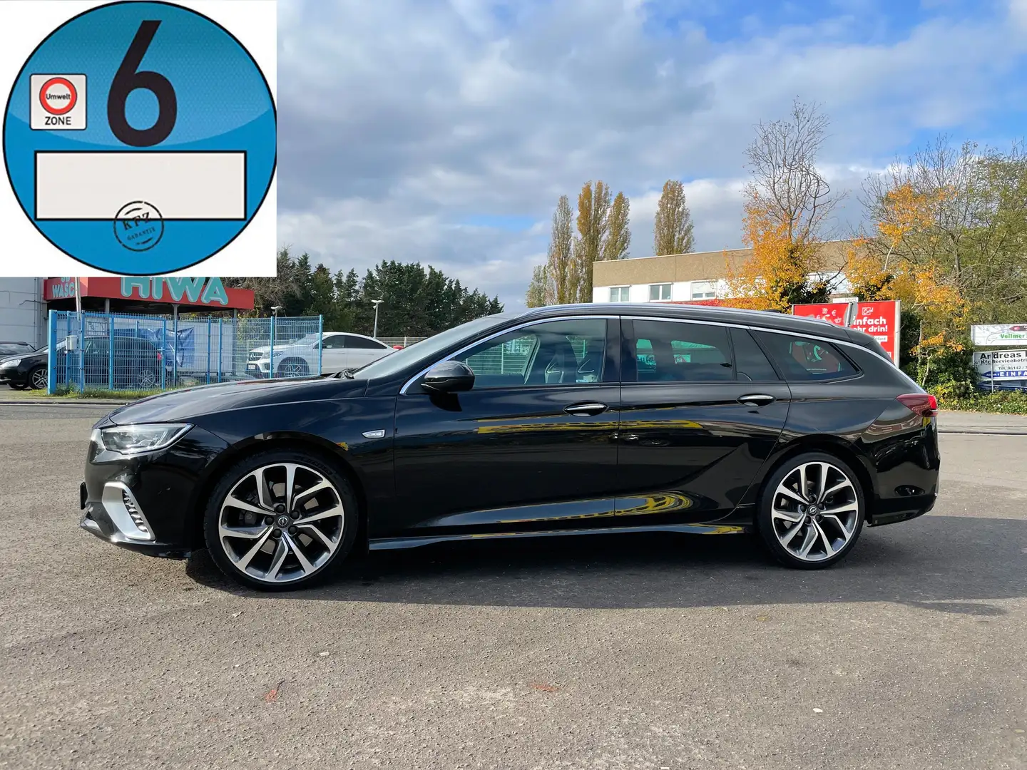 Opel Insignia 2.0 BiTurbo GSi 4x4 Sports Tourer Automatik (AHK) Negro - 1