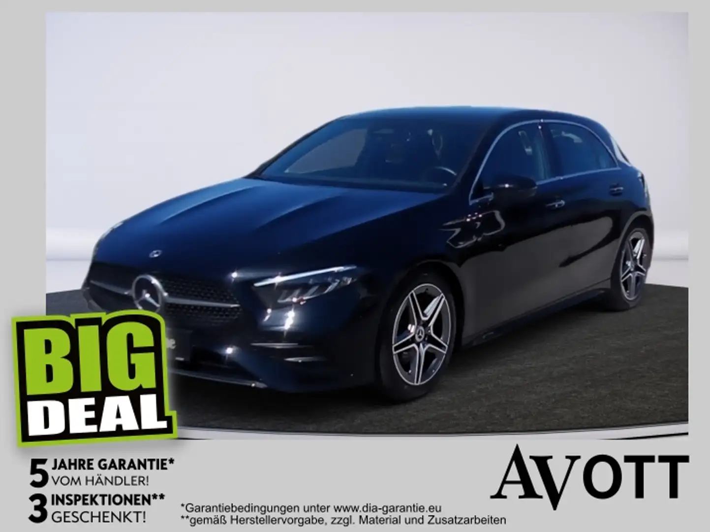 Mercedes-Benz A 180 AMG-Line Schwarz - 1