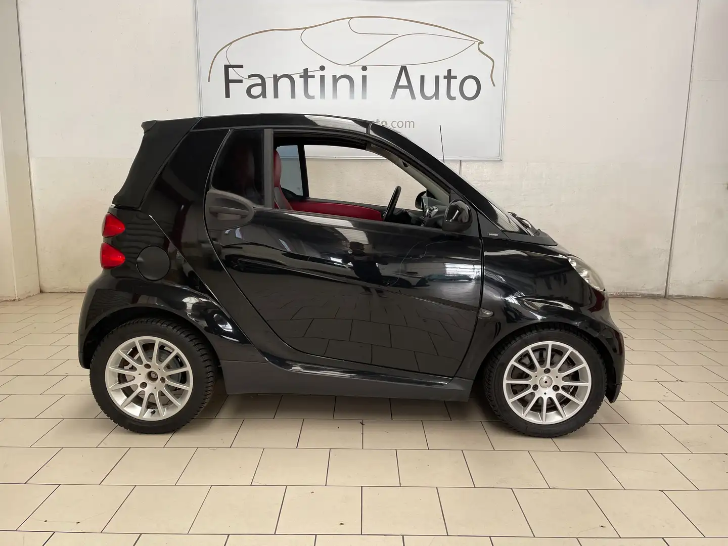 smart forTwo Cabrio Pulse 1.0 mhd c.auto-Ok Neopat-LEGGI SOTTO Zwart - 2