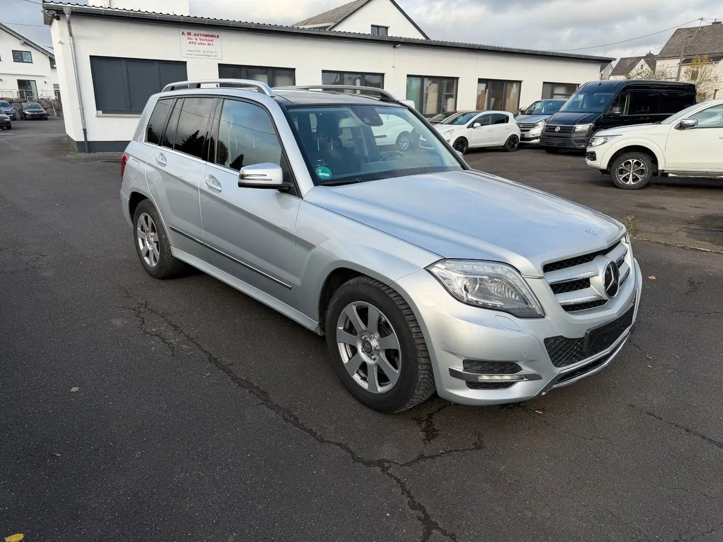 Mercedes-Benz GLK 250 CDI BlueTec 4Matic Panorama AHK Ezüst - 1