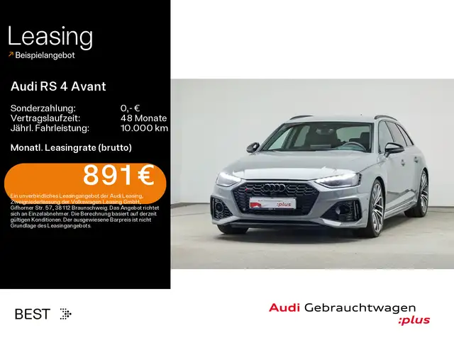 Audi RS4 HUD, Dynamic Ride, Tour, RS-Abgas, B&