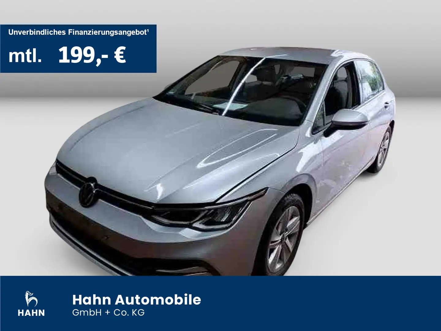 Volkswagen Golf VIII 2.0TDI Life ACC AHK LED Navi PDC Sitzh Silber - 1