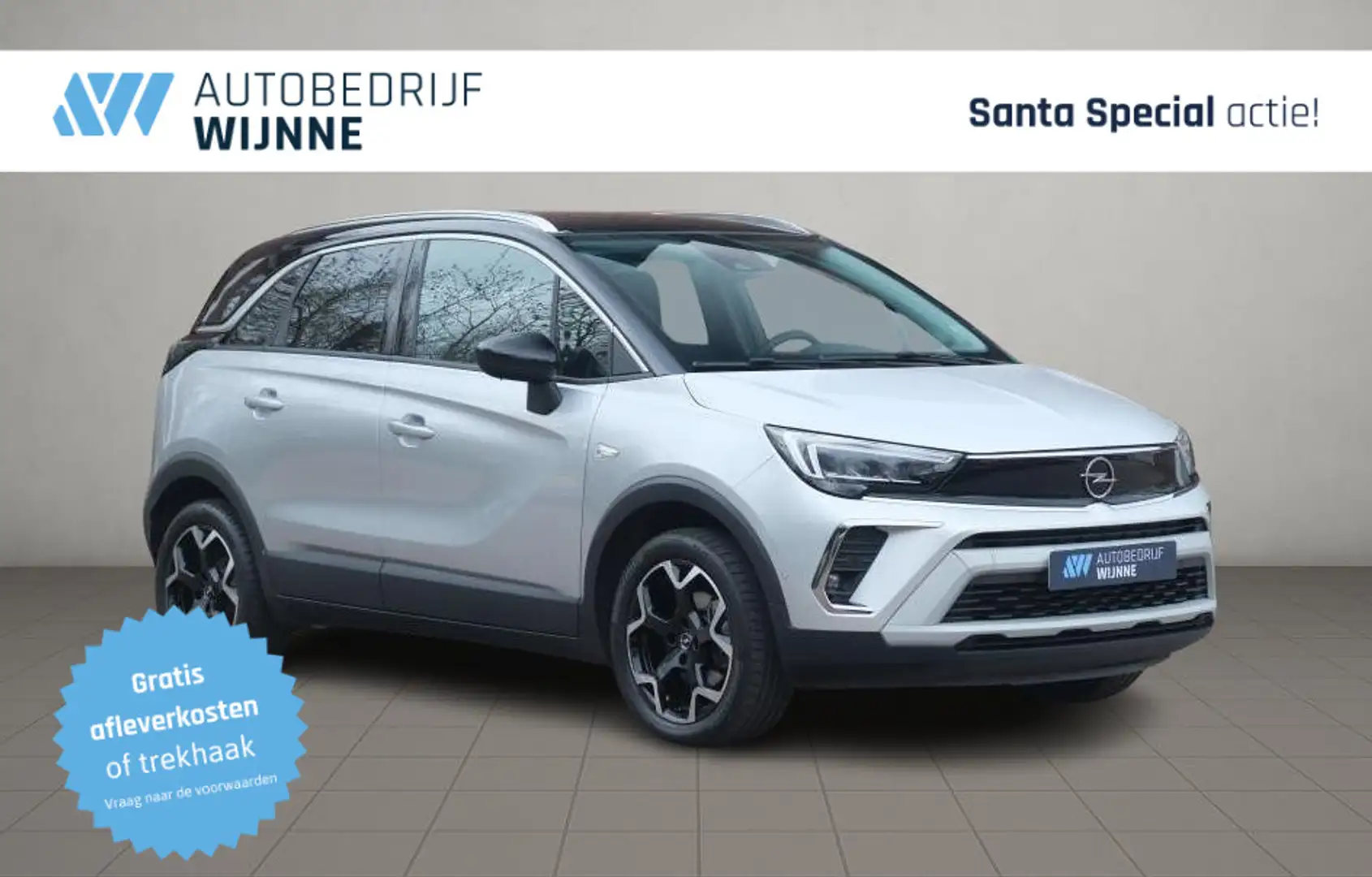 Opel Crossland 1.2 Turbo 110pk Ultimate | Navi | App Connect | Cl Zilver - 1