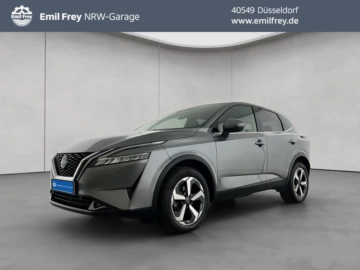 Nissan Qashqai 1.3 DIG-T Xtronic N-Connecta Navi/Kamera Gris - 1