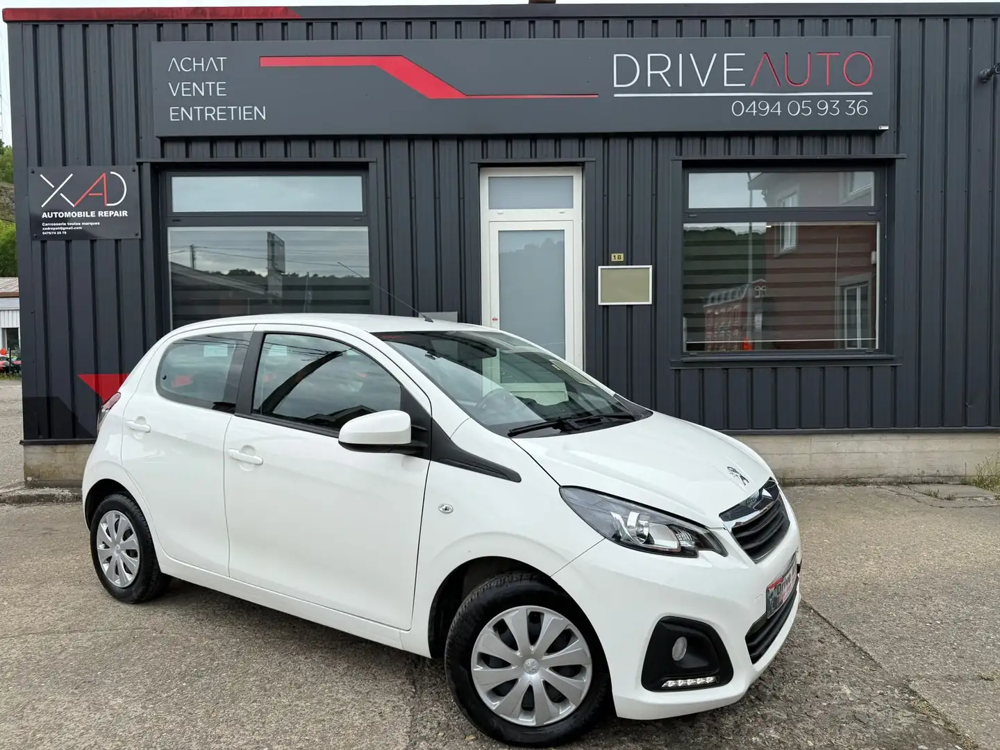 Peugeot 108 1.0 Essence / Led / Ecran / Airco / Bluetooth / Weiß - 2