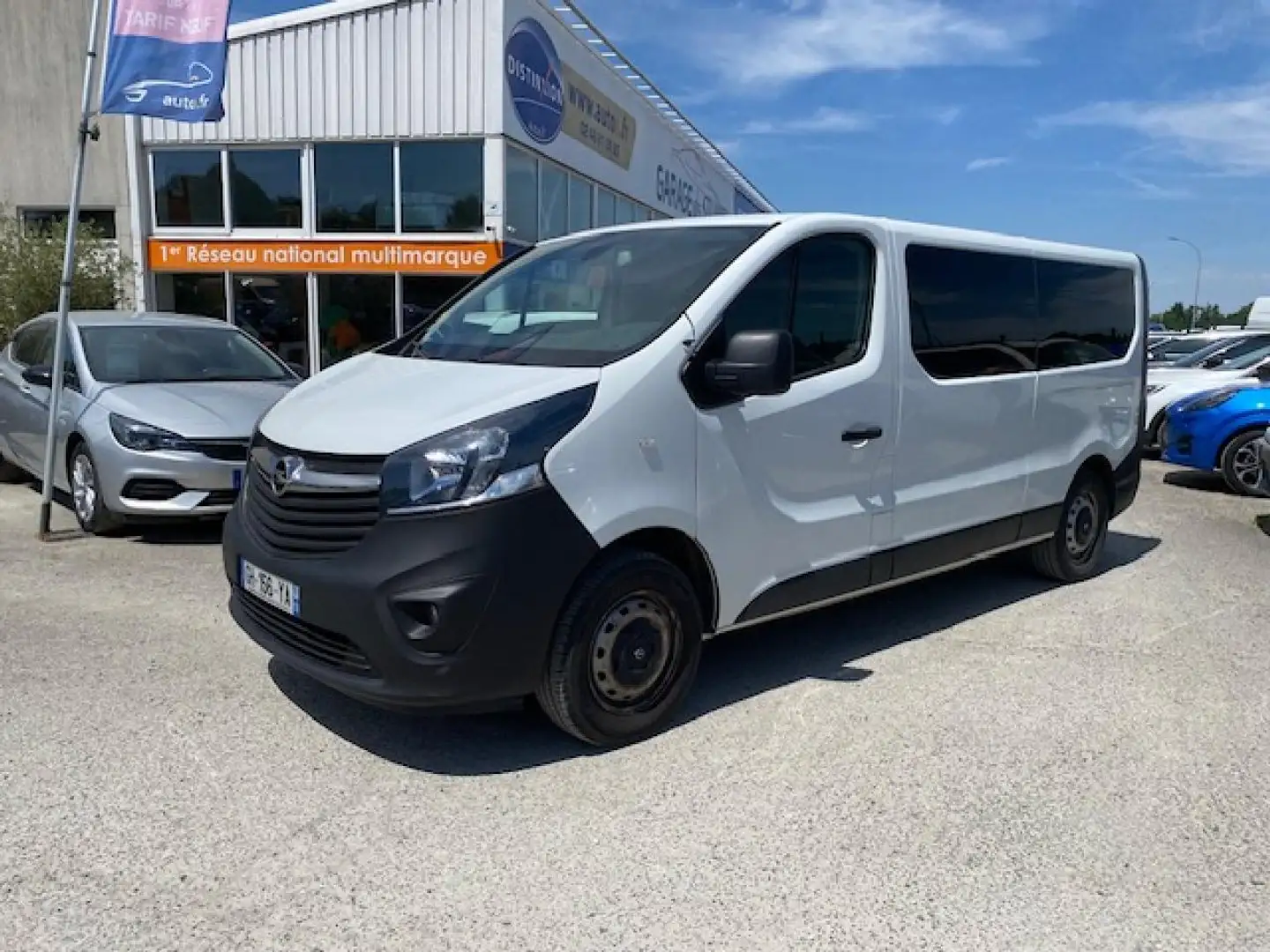 Opel Vivaro 1.6 CDTI - 125 - 9 PLACES COMBI RALLONGE PACK CLIM Blanc - 1