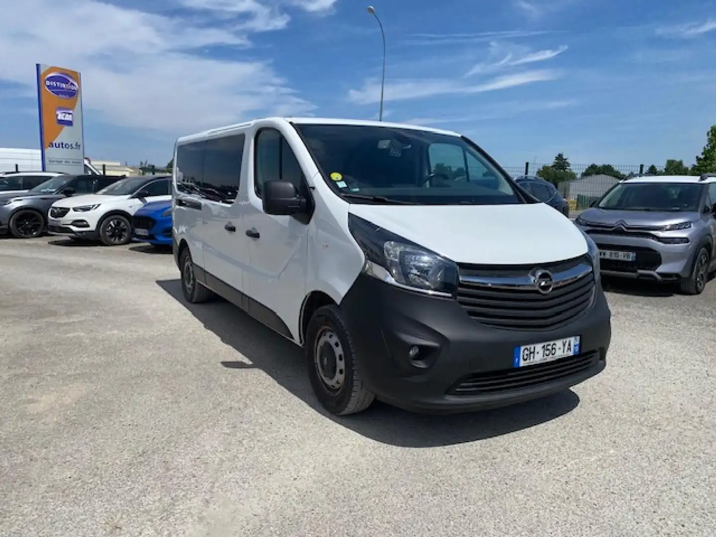 Opel Vivaro 1.6 CDTI - 125 - 9 PLACES COMBI RALLONGE PACK CLIM Blanc - 2