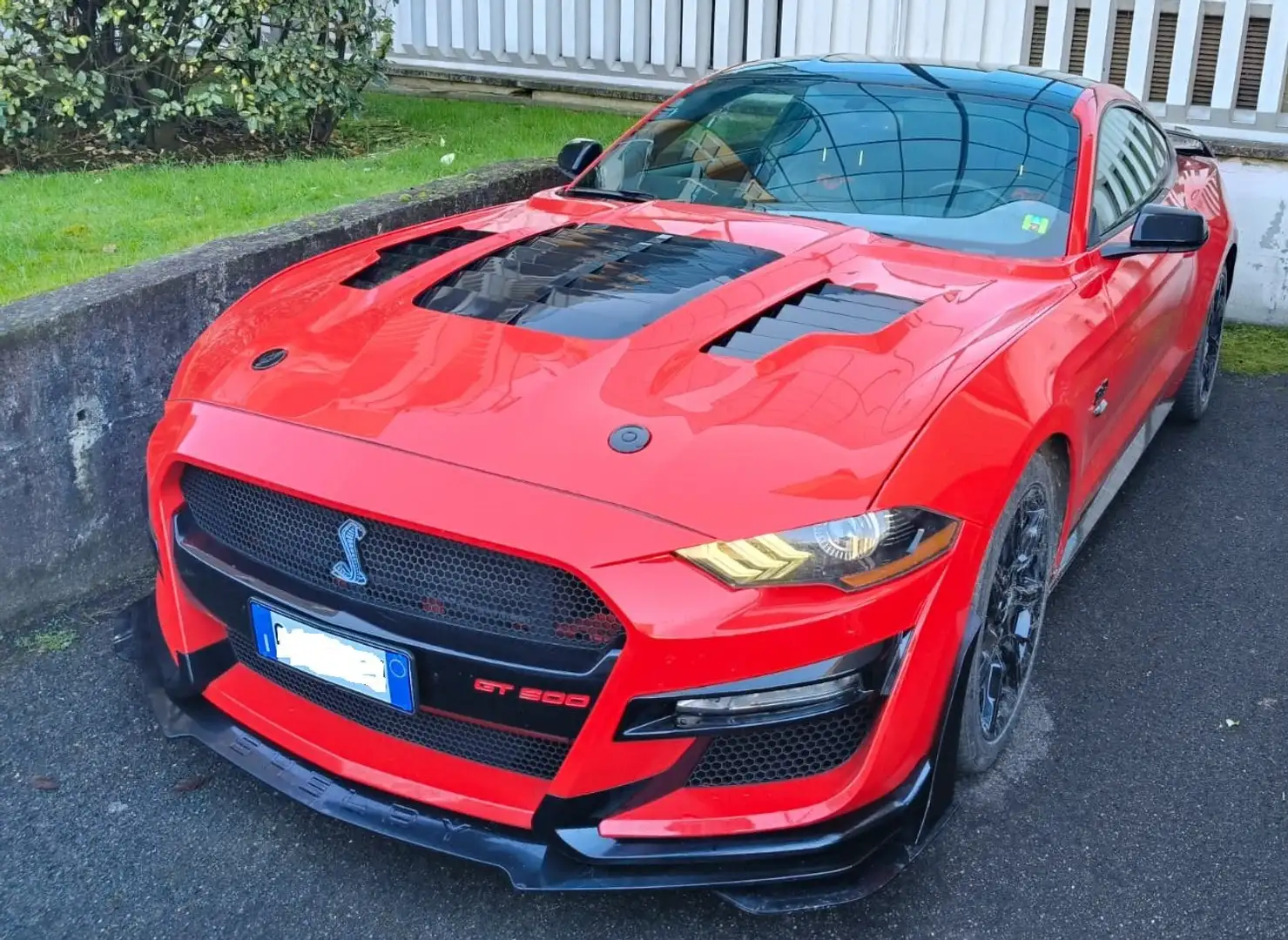 Ford Mustang Mustang Fastback 5.0 ti-vct V8 GT 450cv auto my19 Rosso - 1