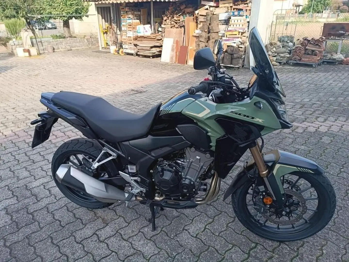 Honda CB 500 X Verde - 2