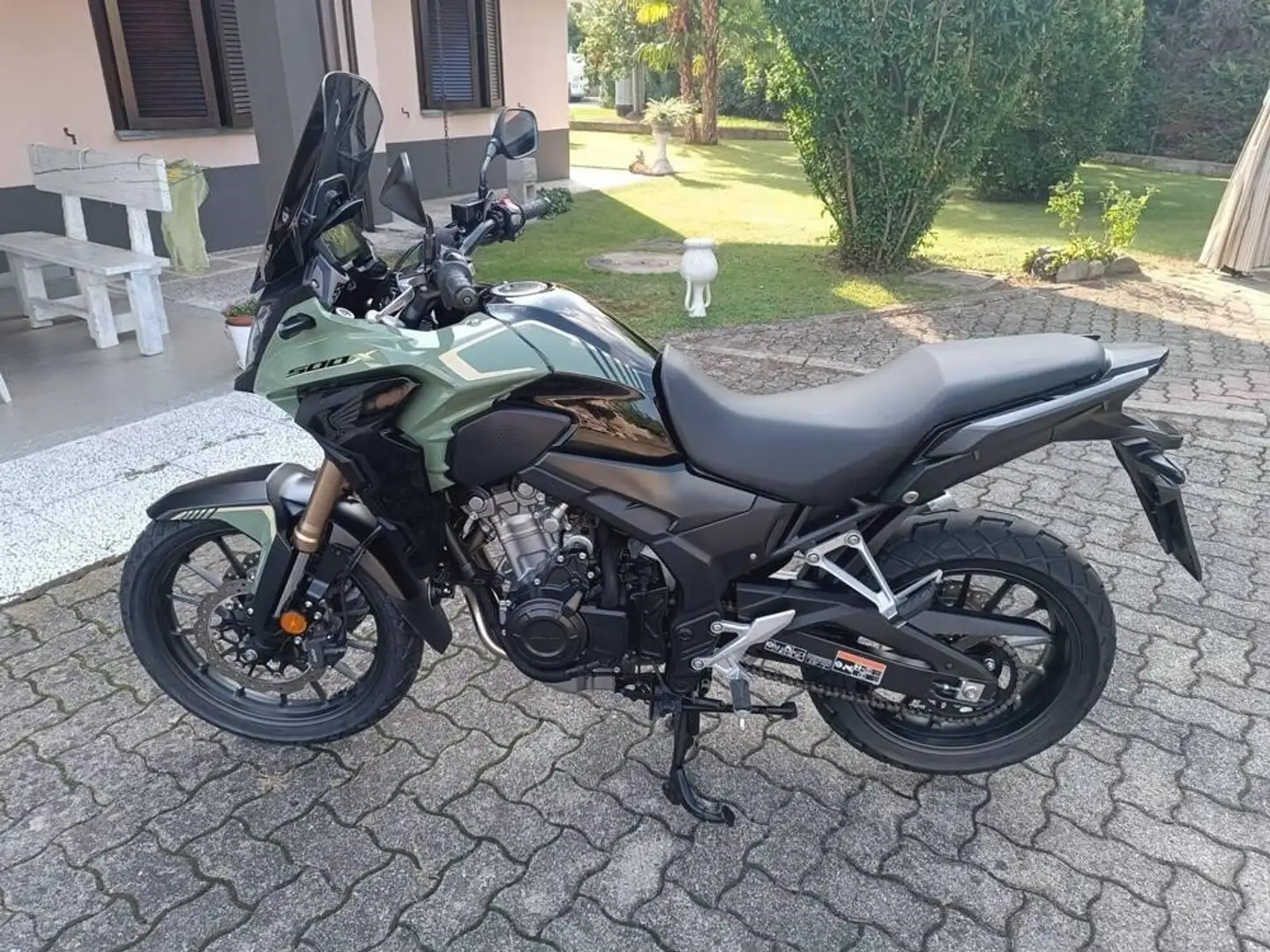 Honda CB 500 X Verde - 1