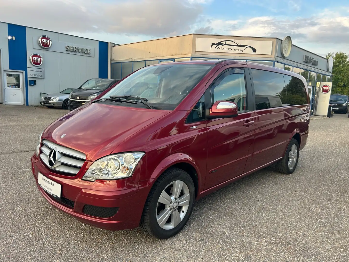 Mercedes-Benz Viano 2.2 CDI Ambiente lang, 7 Sitzer, Pickerl NEU,... Rouge - 1
