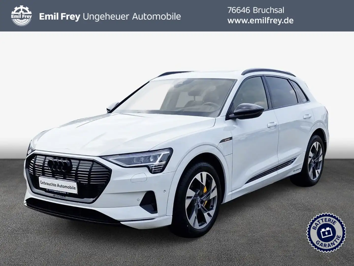 Audi e-tron 50 quattro advanced Weiß - 1