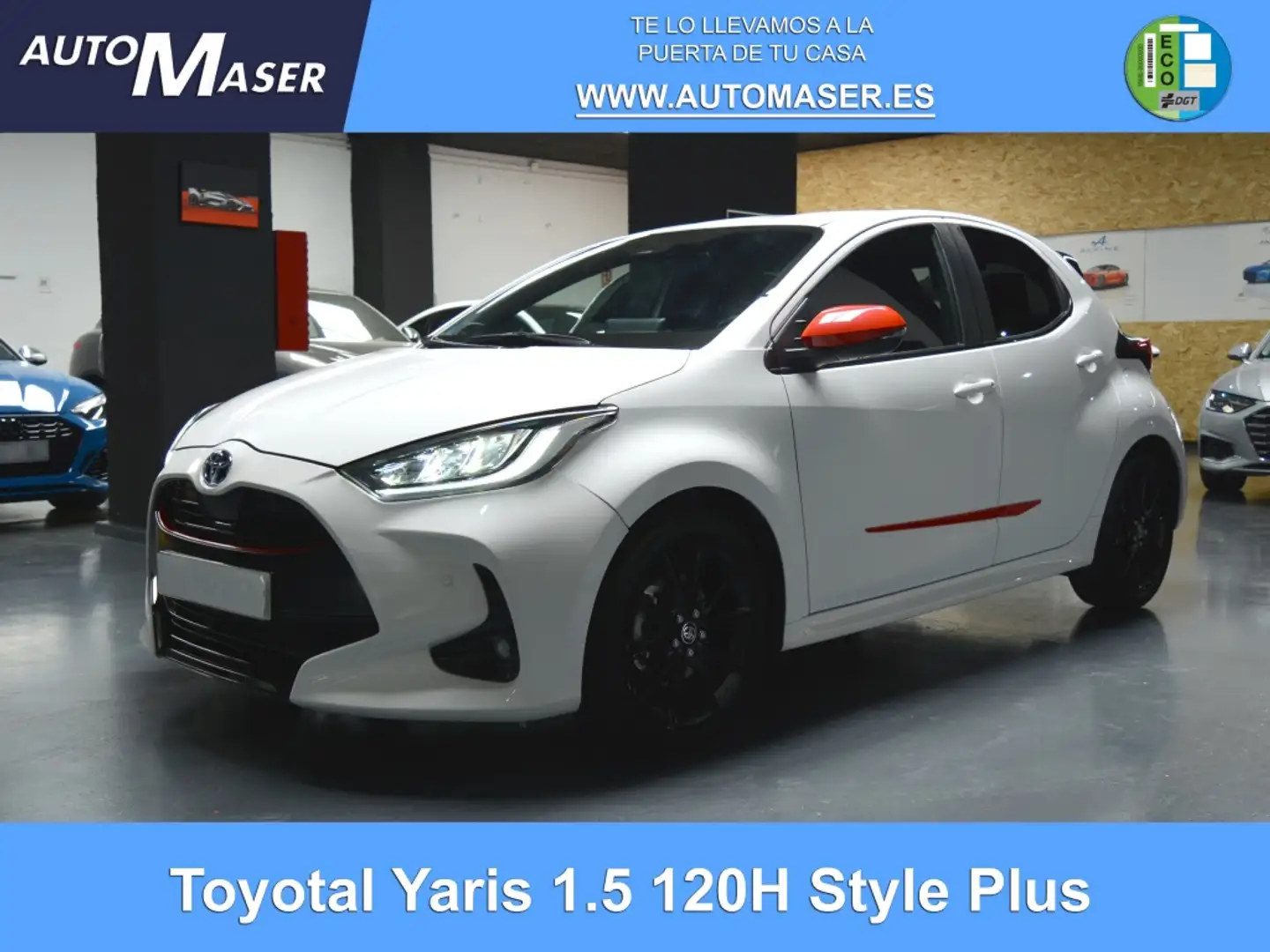 Toyota Yaris 120H 1.5 Style Plus Blanco - 1