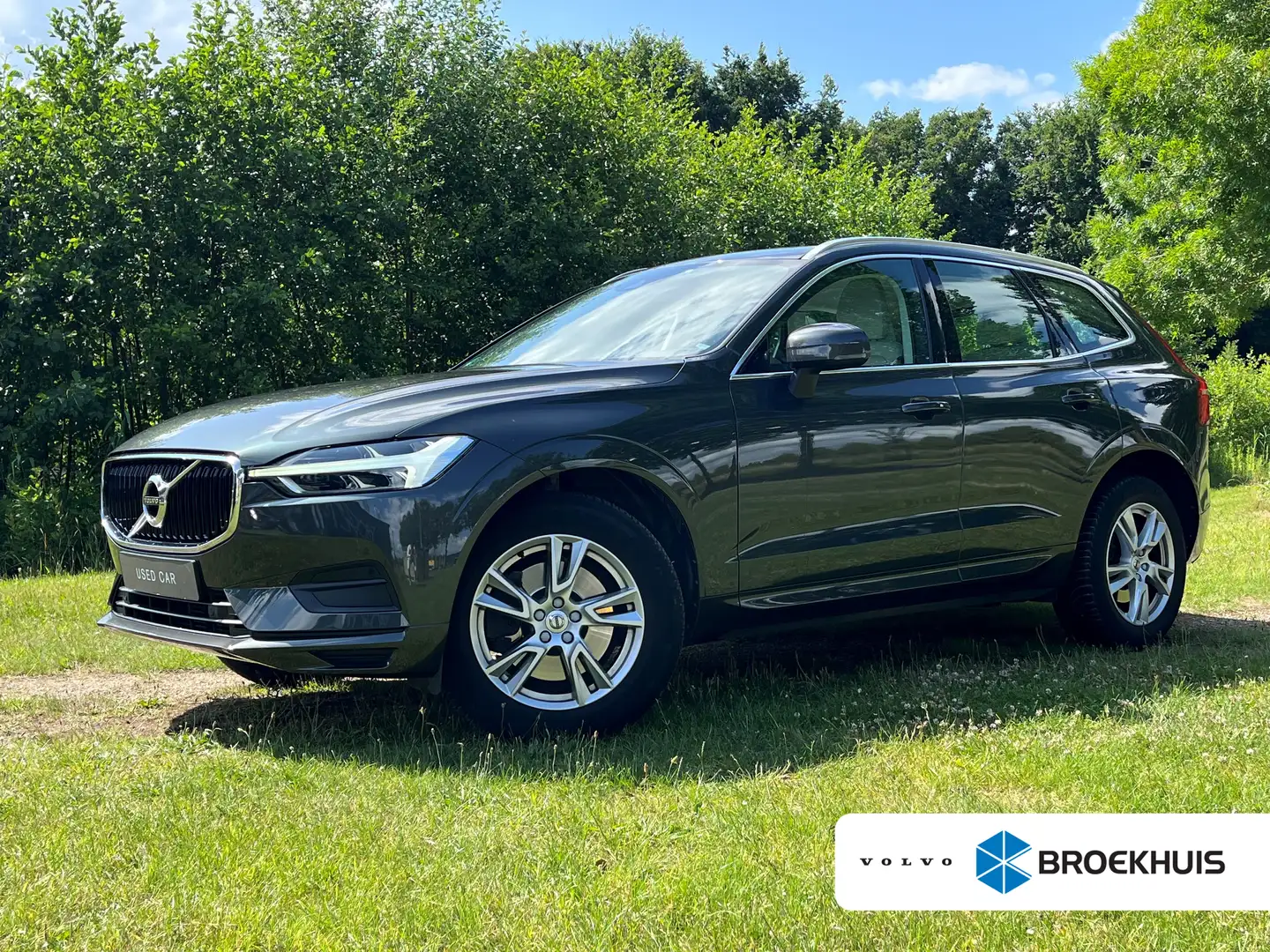 Volvo XC60 2.0 T5 Momentum | Pilot Assist | Trekhaak | Leder Grijs - 1