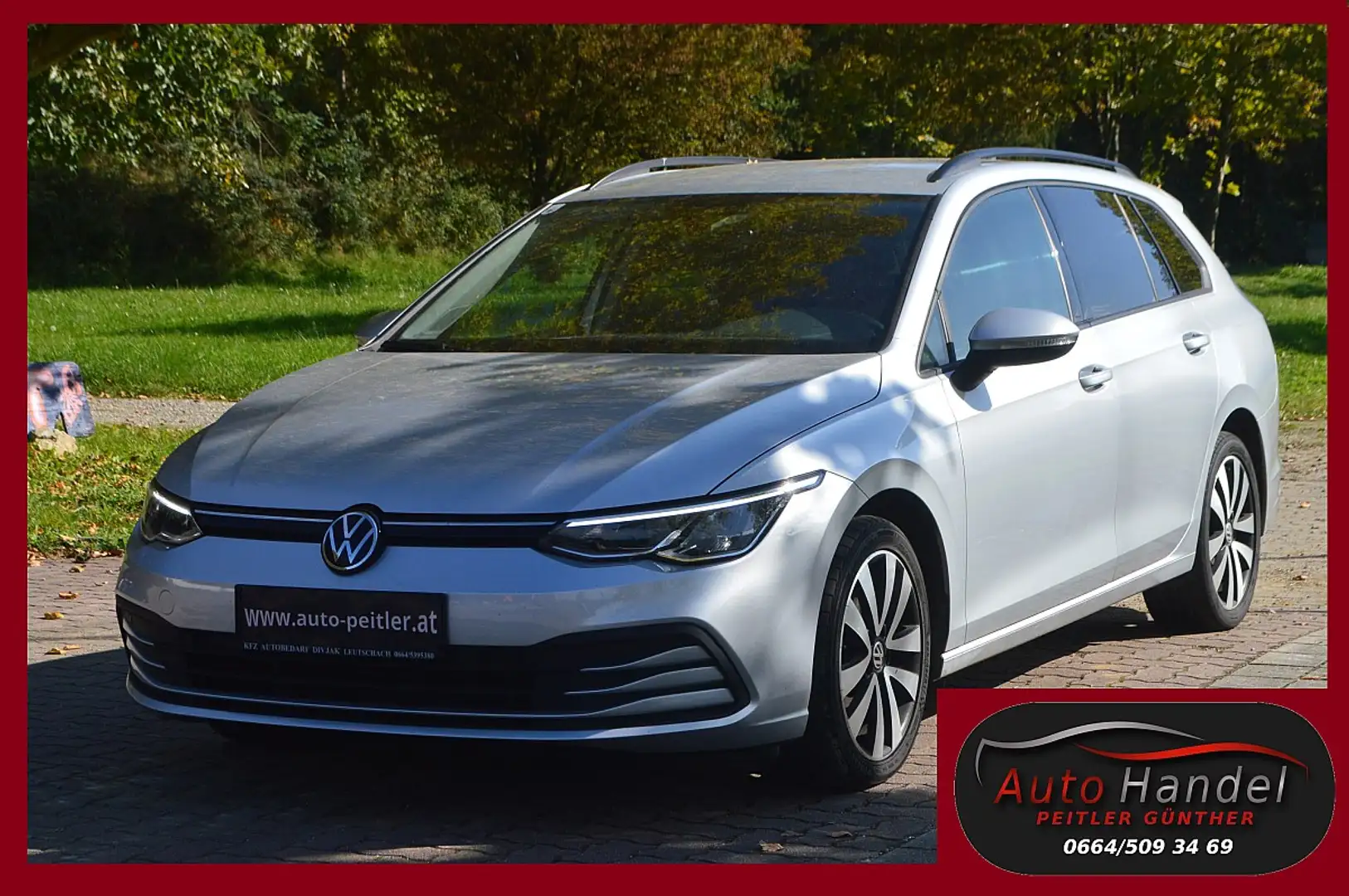 Volkswagen Golf Variant 2,0 TDI Life+NAVI Gris - 1