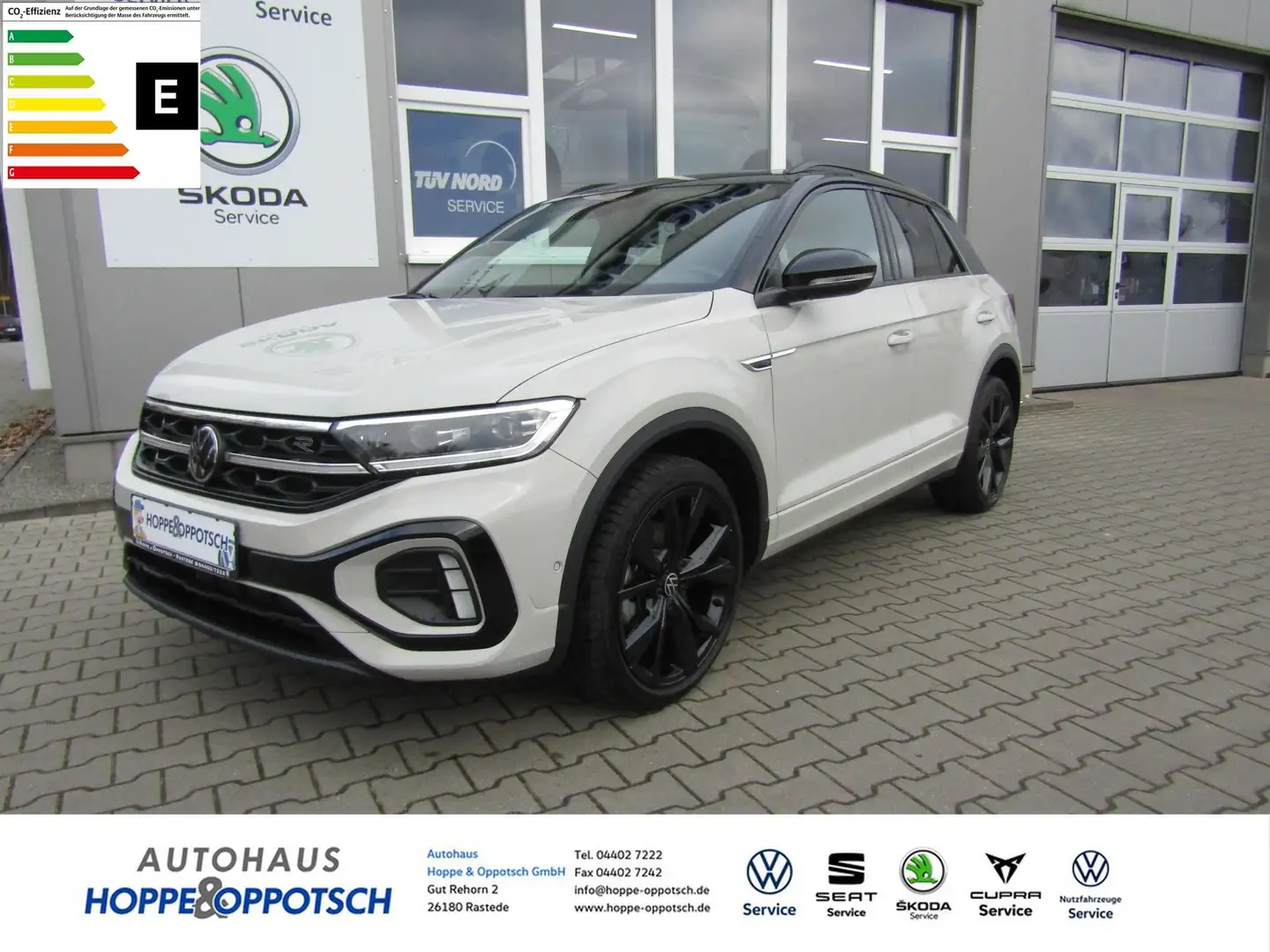 Volkswagen T-Roc 1.5 TSI R-Line Navi Matrix Komfort-Sitze Grau - 1