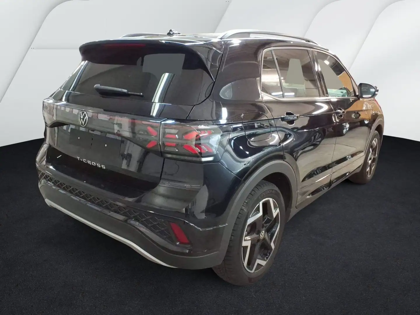 Volkswagen T-Cross 1.5 TSI DSG R-Line DAB+ IQLight IQDrive Schwarz - 2