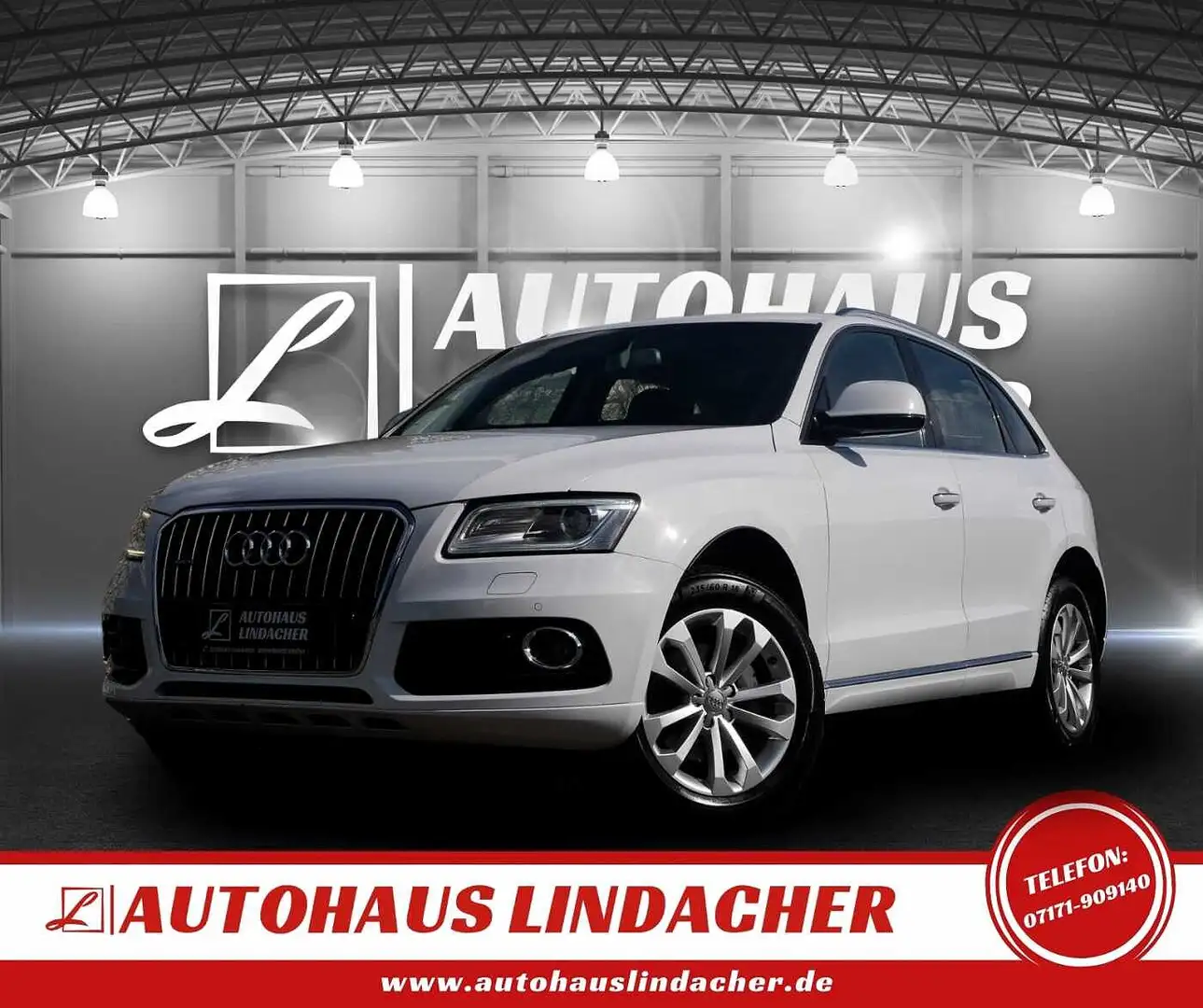 Audi Q5 2.0 TDI quattro I Pano I Leder I Xenon Blanc - 1