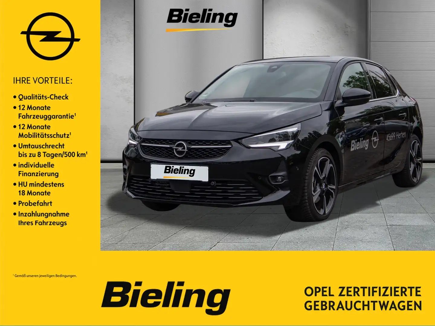 Opel Corsa Ultimate 1.2 Direct Injection Turbo, 74 kW ( Schwarz - 1