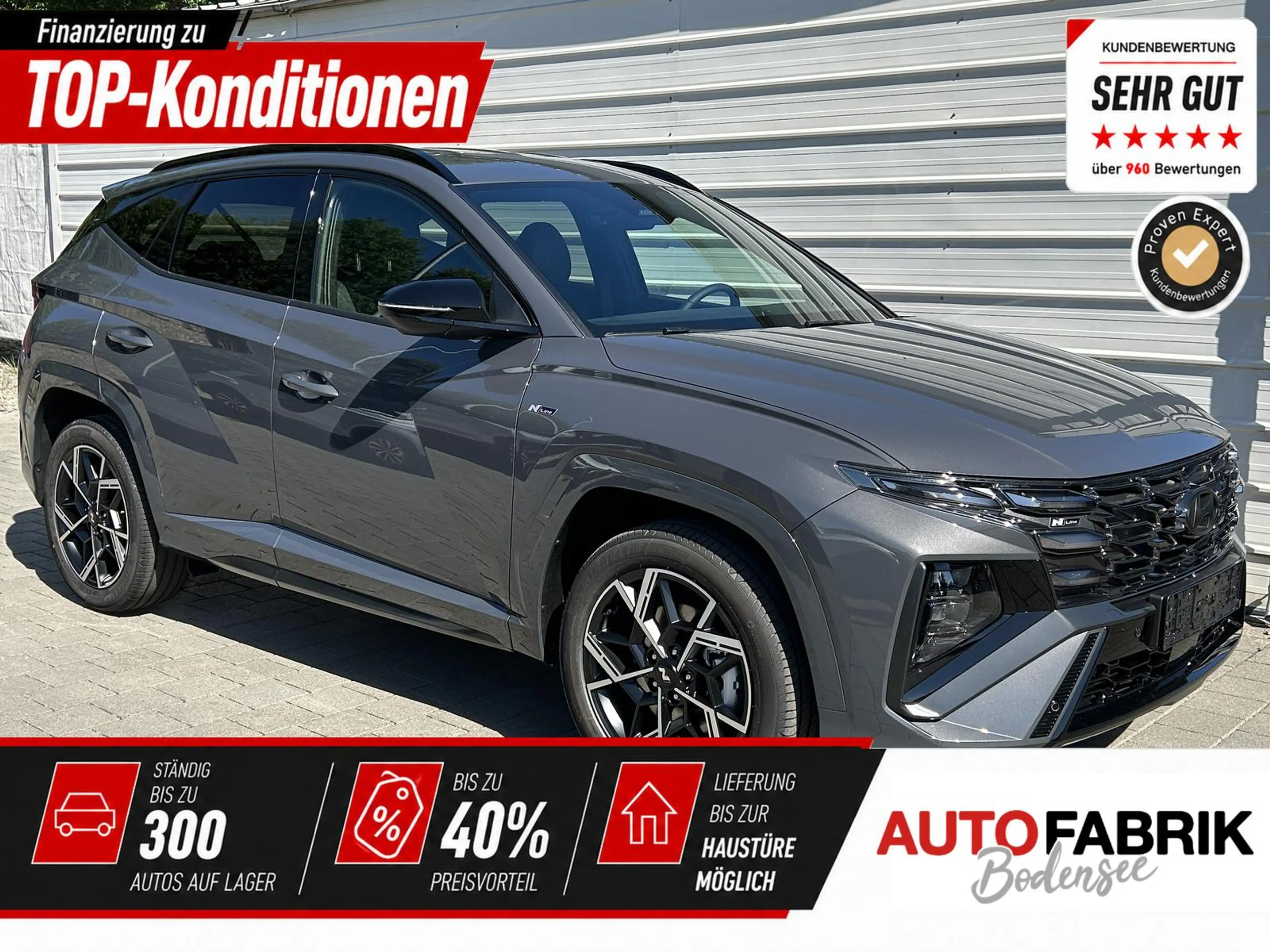 Hyundai TUCSON N-Line+ 1.6 T-GDI HEV 4WD AHK*Android Auto*HUD*Nav