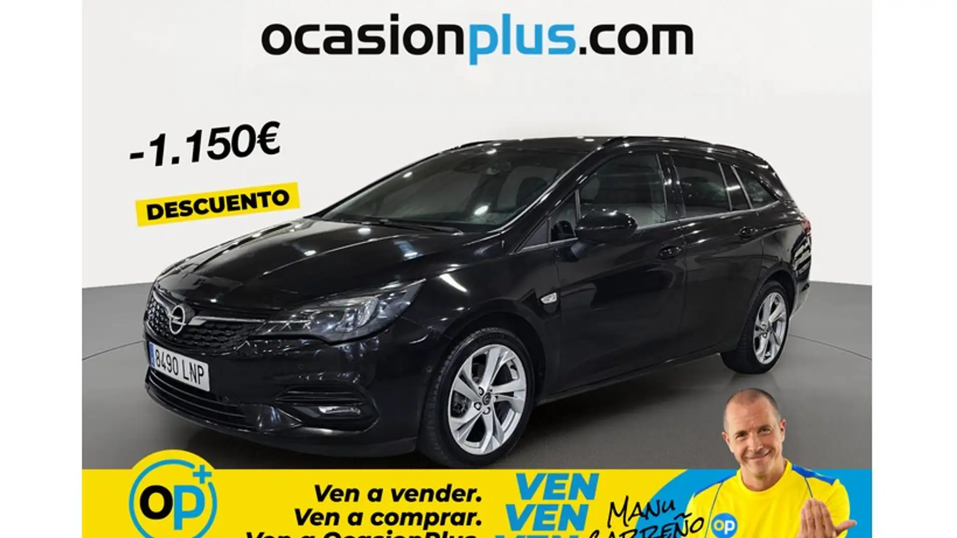 Opel Astra ST 1.4T S/S Business Elegance Aut. 145 Negro - 1