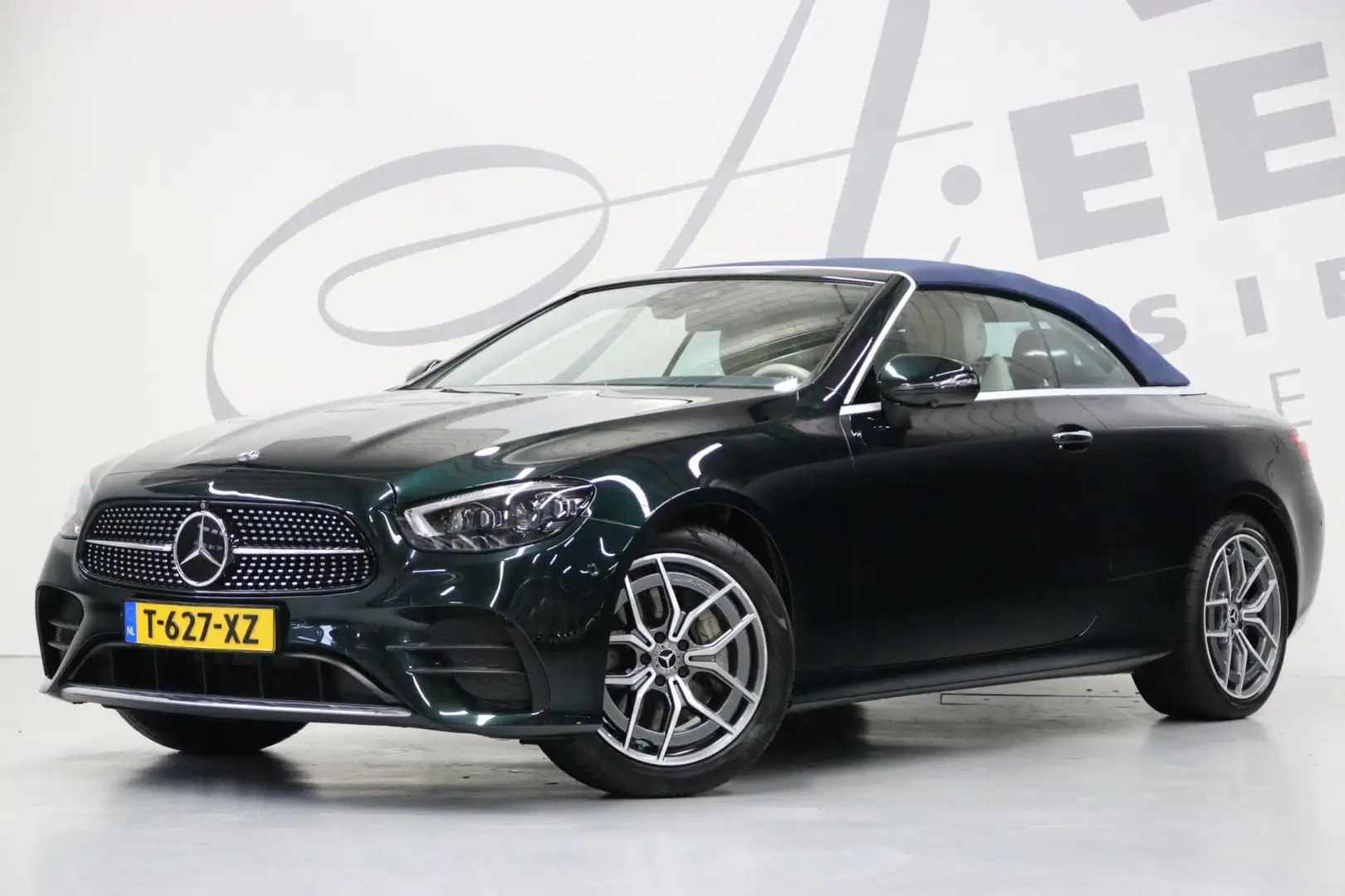 Mercedes-Benz E 300 Cabrio Burmester/AMG-line/AMG-styling/Rondomzichtc Groen - 1