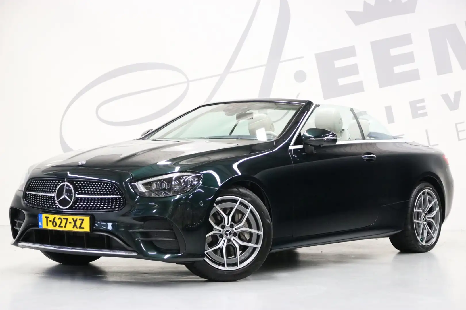 Mercedes-Benz E 300 Cabrio Burmester/AMG-line/AMG-styling/Rondomzichtc Groen - 2