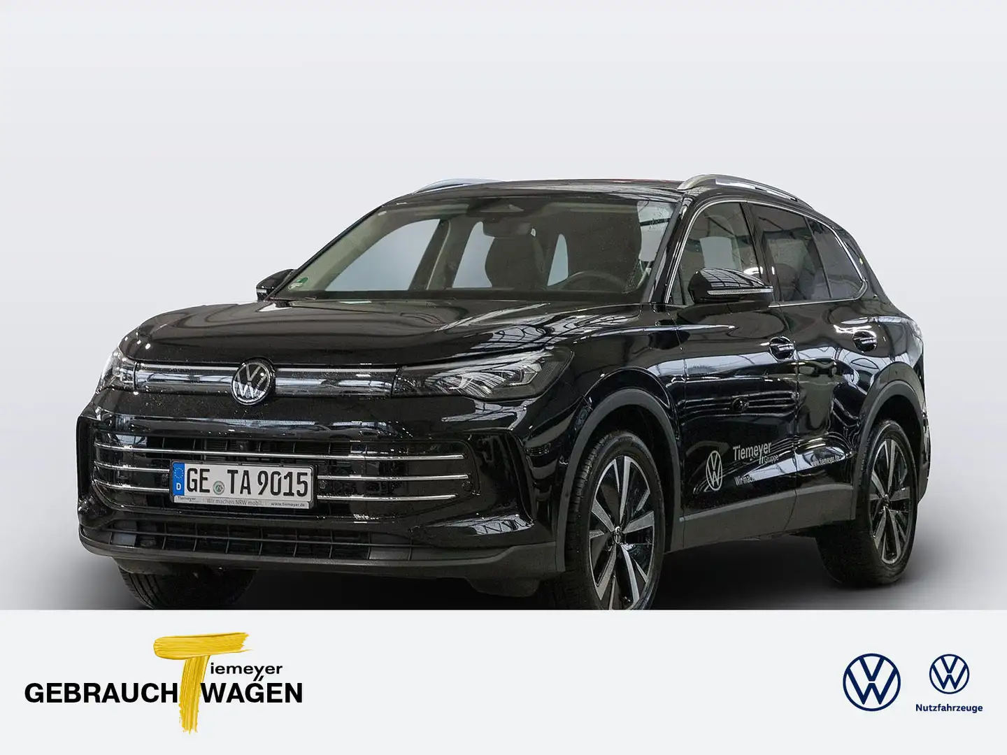 Volkswagen Tiguan 1.5 eTSI NEUES MODELL Elegance AHK IQ-LIG Schwarz - 1