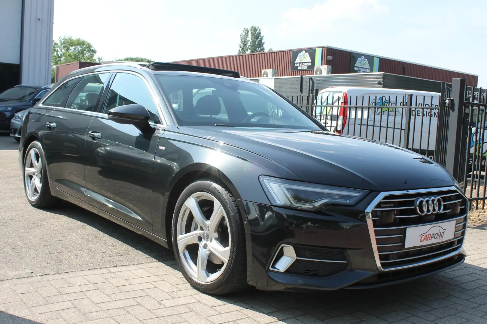 Audi A6 Avant 45 TFSI quattro S-Line Pano 360 ACC Leer Zwart - 2
