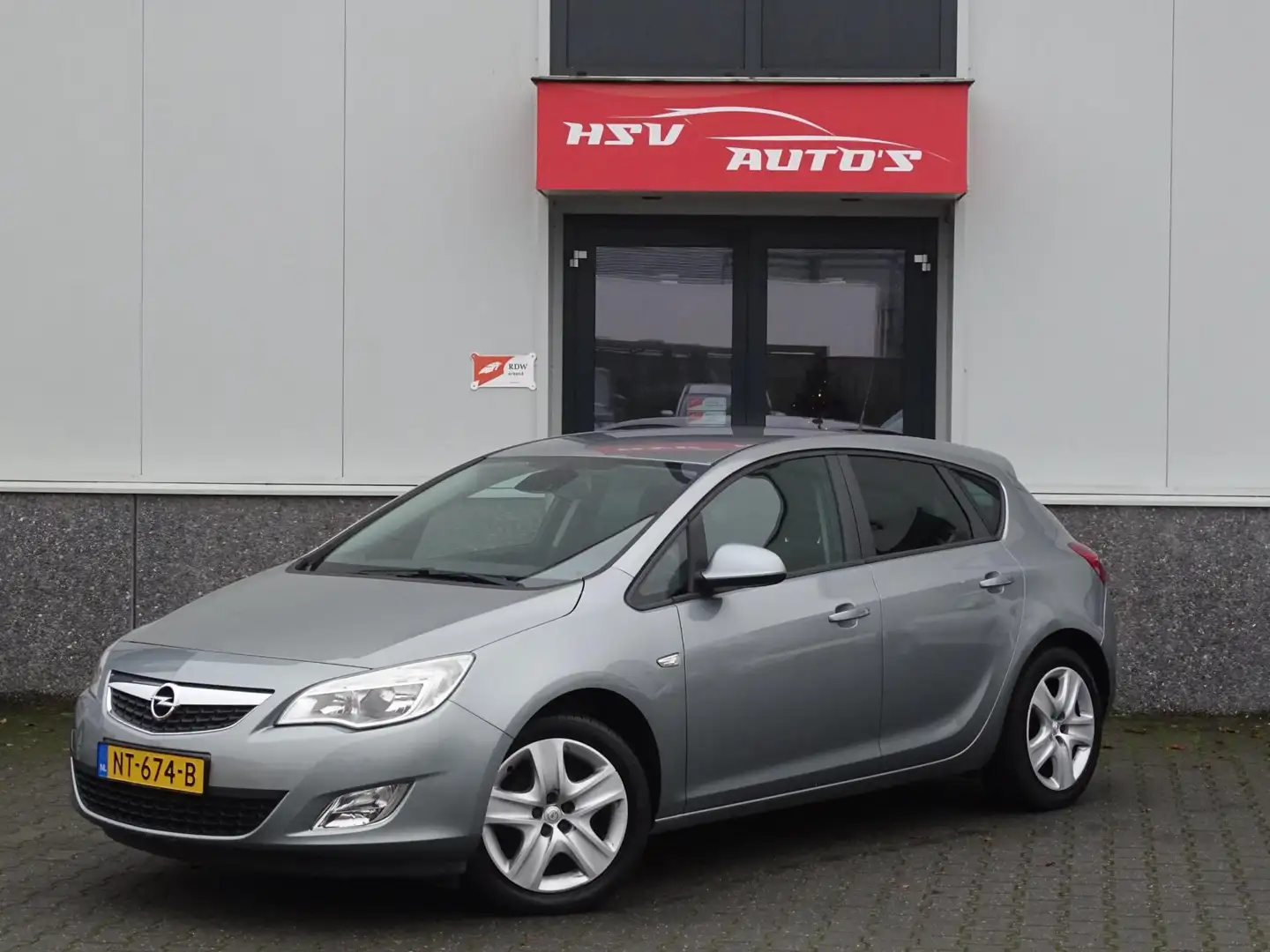 Opel Astra 1.4 Turbo Sport airco LM 2011 grijs Gris - 1