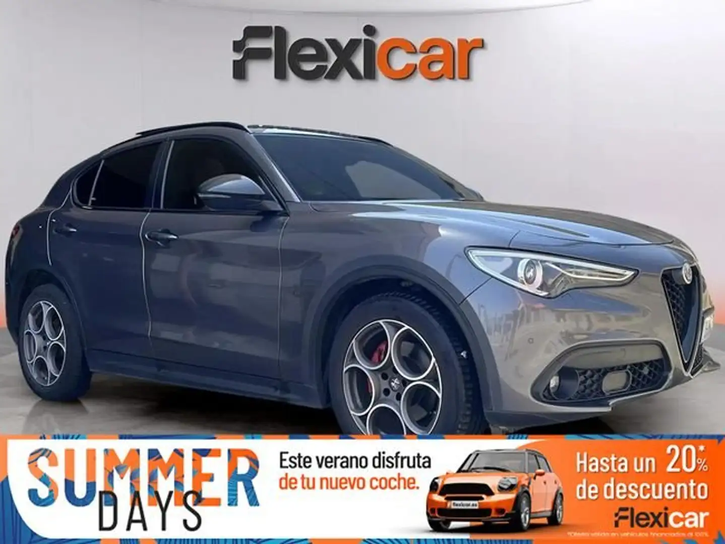 Alfa Romeo Stelvio 2.2 Diésel 118kW (160CV) RWD Gris - 2