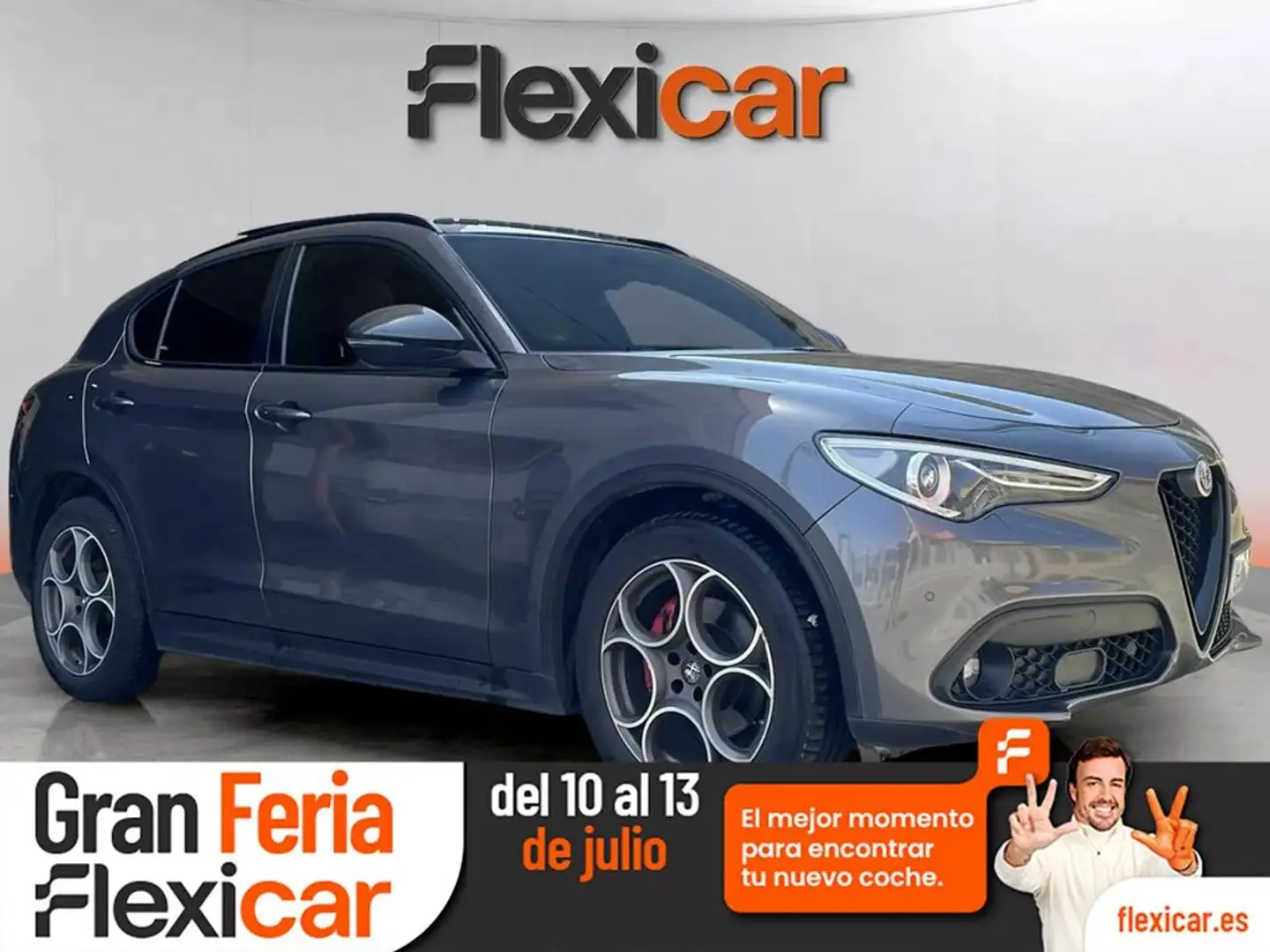 Alfa Romeo Stelvio 2.2 Diésel 118kW (160CV) RWD Gris - 1