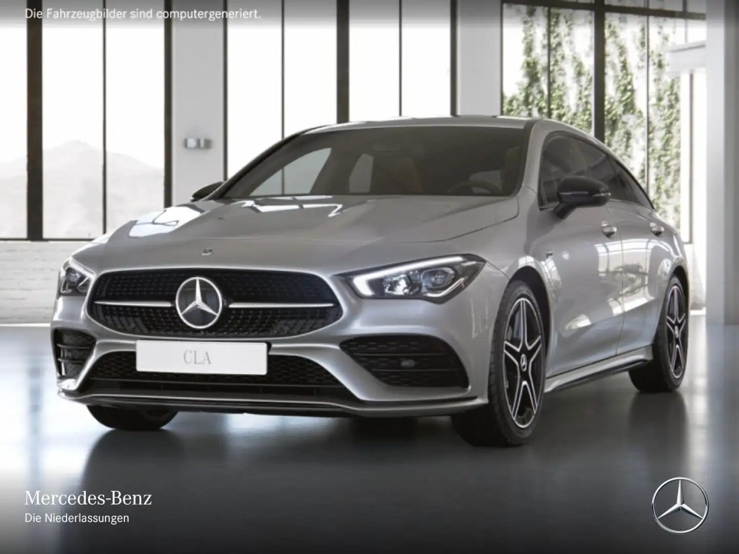 Mercedes-Benz CLA 250 e EDITION 2020+AMG+NIGHT+LED+8G Silber - 2