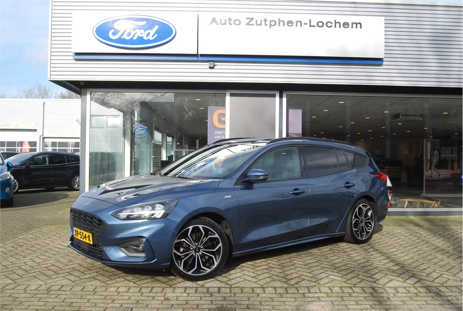 Ford Focus Wagon 1.5 EcoBoost 182 PK ST Line Business FULL LE Blauw - 1